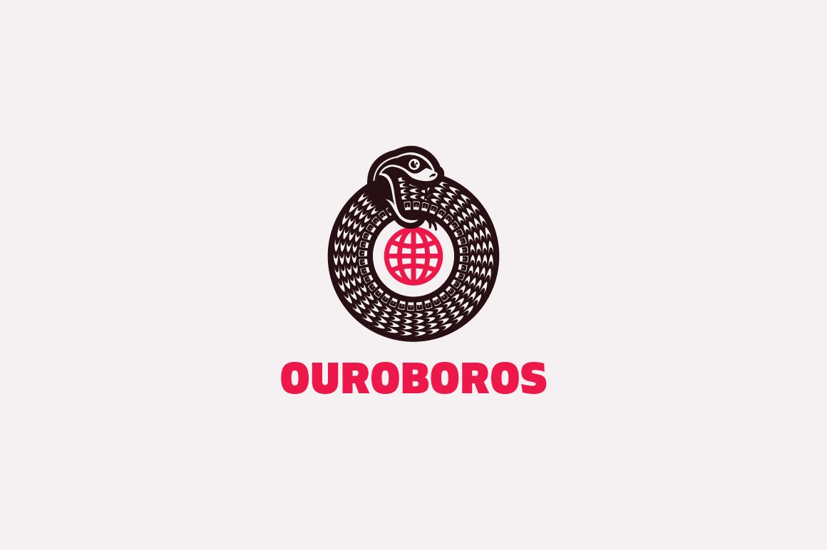 ouroboros logo template 04 693