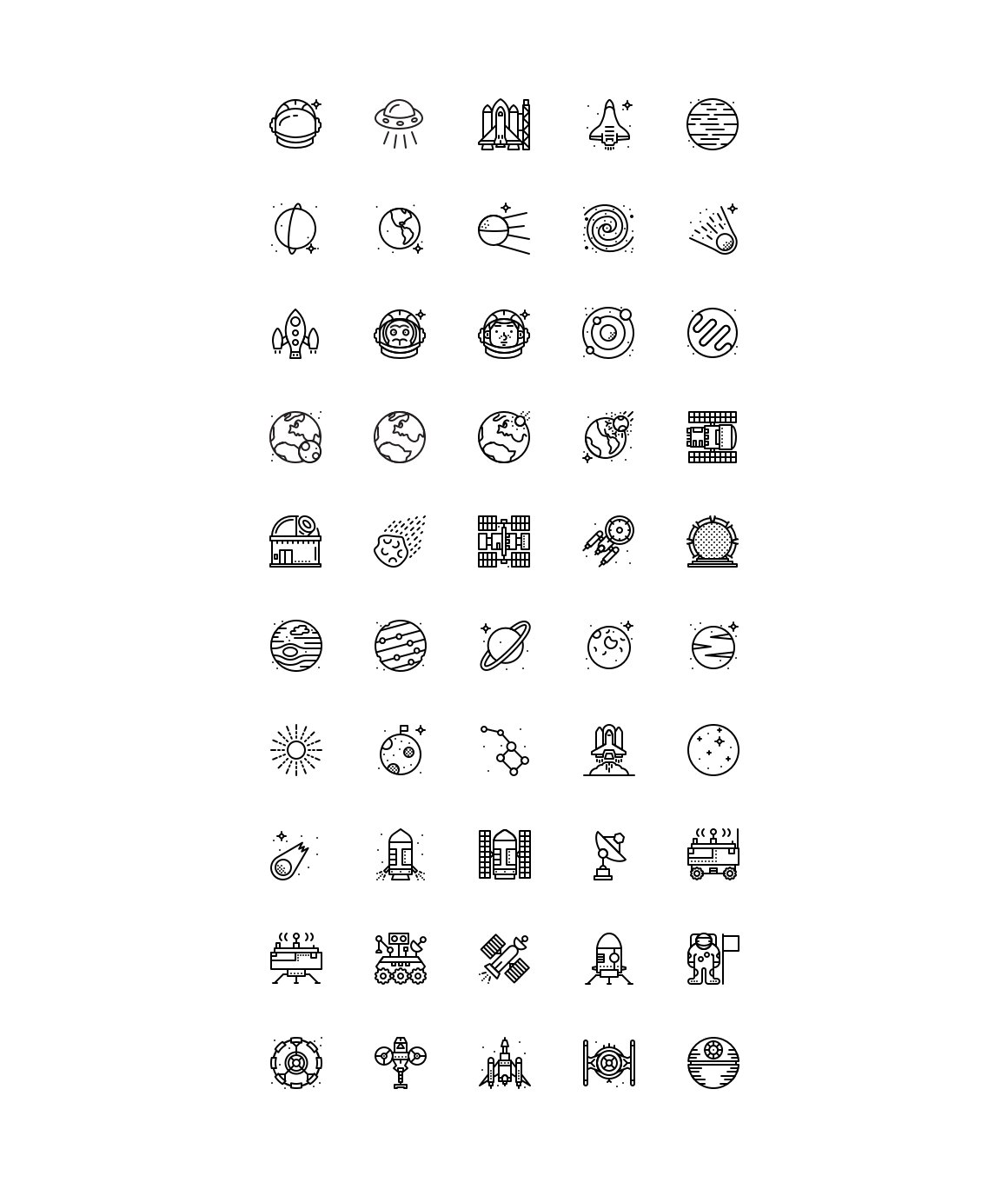 SMASHICONS - 200+ Space Icons - preview image.