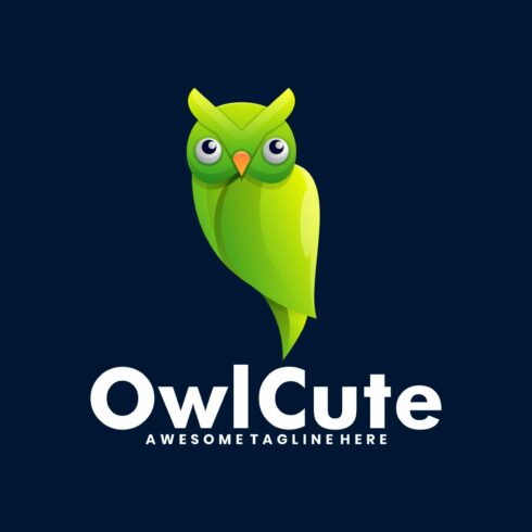Owl Cute Gradient Colorful Style cover image.