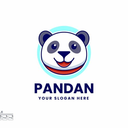 Panda Logo Design Animal Template cover image.