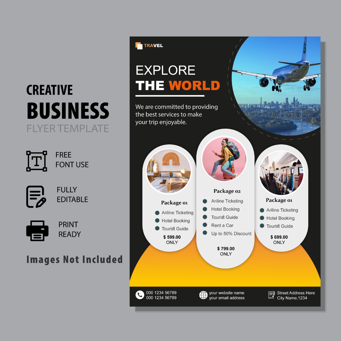 Business flyer template 2023 cover image.