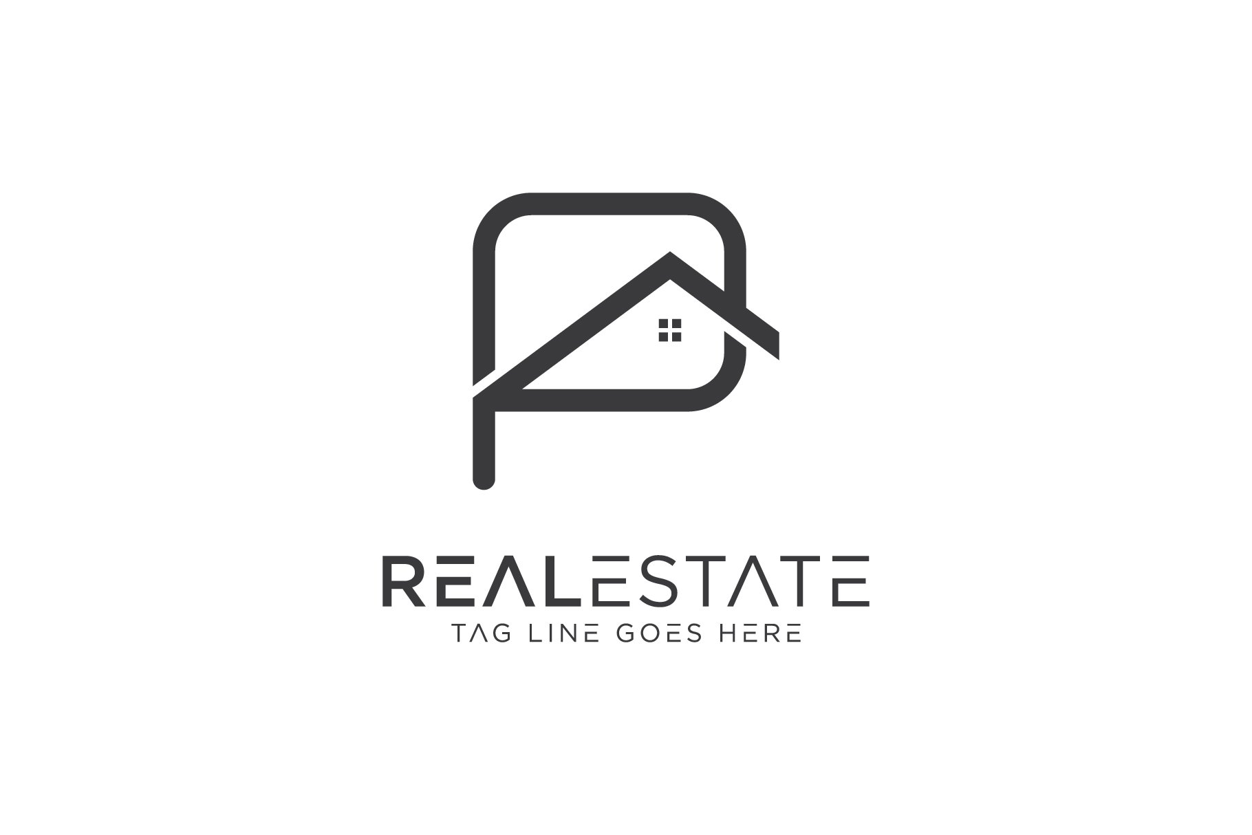 Real Estate P Logo preview image.