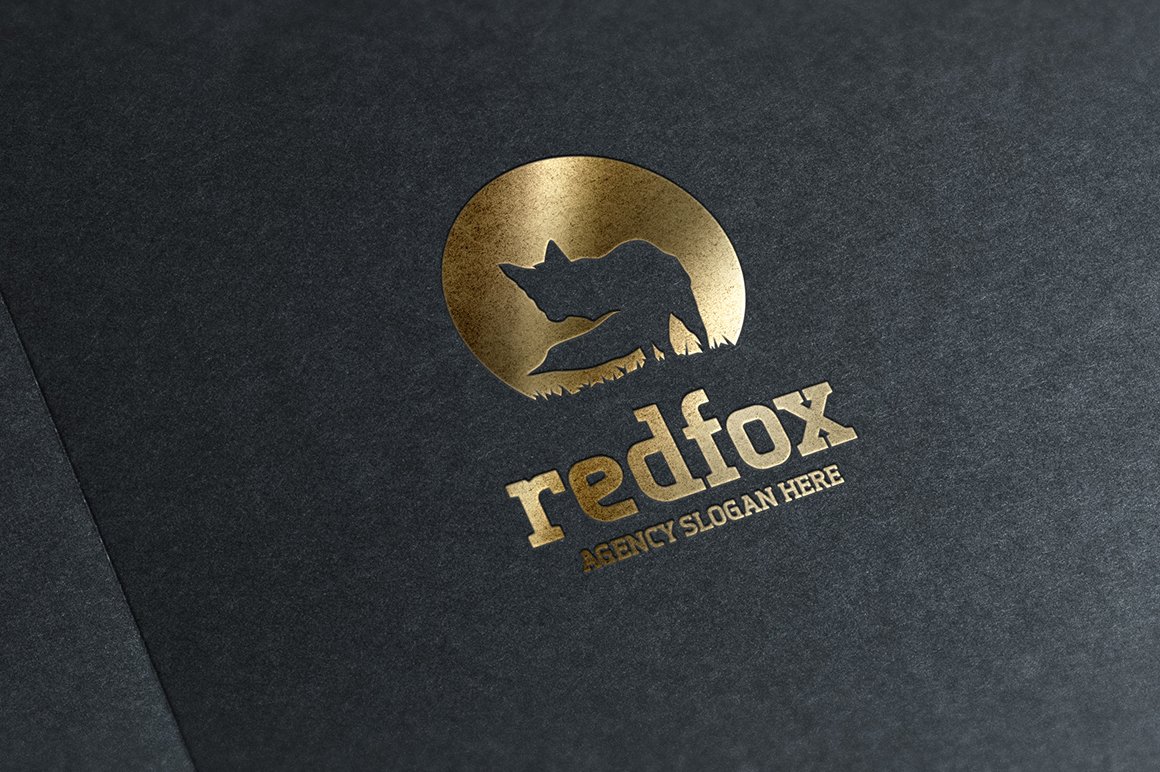 Red Fox Logo preview image.