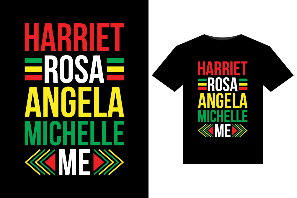 T - shirt with the words harriet rosa.