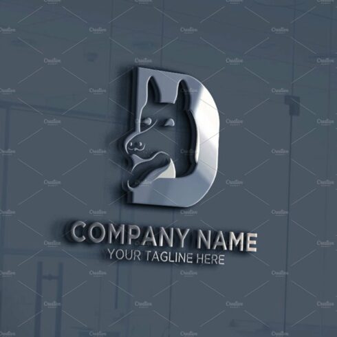 Letter D Dog Logo cover image.
