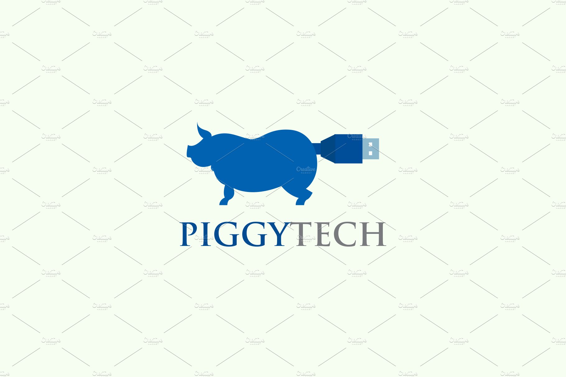 Piggy Tech Logo cover image.