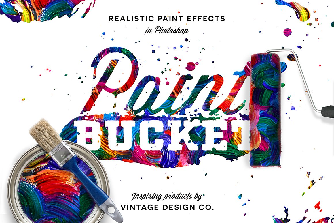 Paint Bucket for Photoshop cover image.