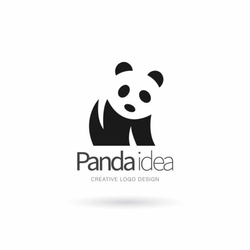 Head Of Panda Logo Design Template. cover image.