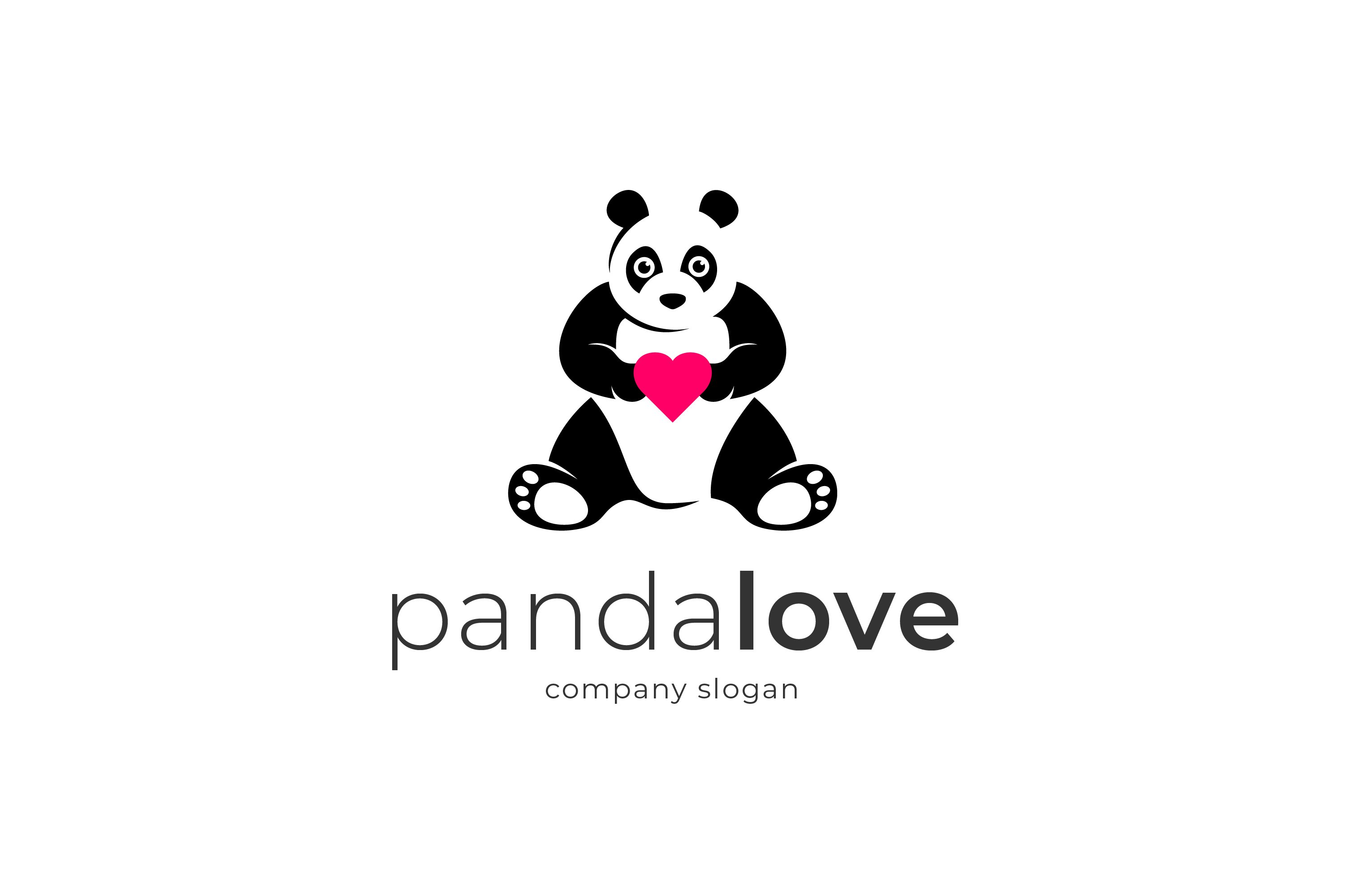 Panda Love Logo cover image.