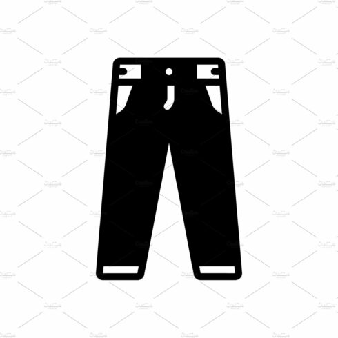 Pant jeans icon cover image.