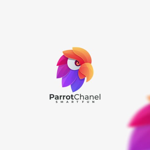Parrot Chanel Gradient Colorful Logo cover image.