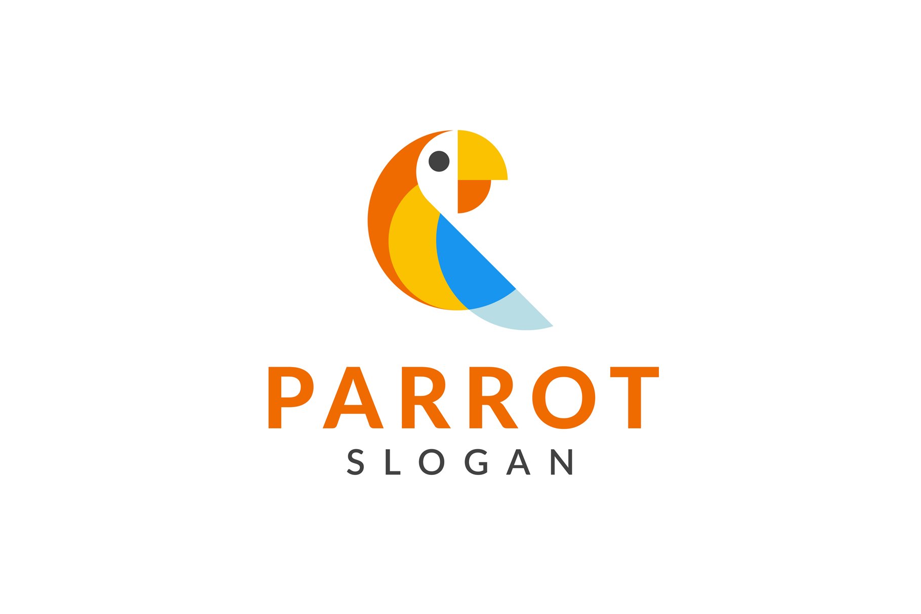 Macaw Parrot Logo Line Art Vector Illustration eps 10 - stock vector  2070315 | Crushpixel
