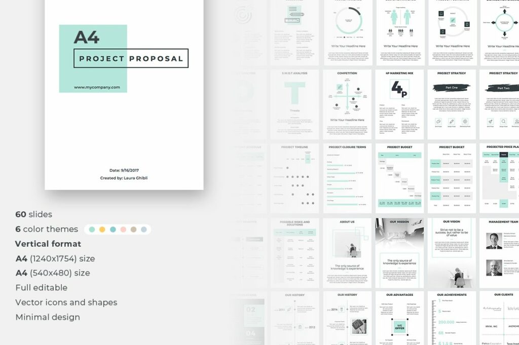3 in 1 Project Proposal Bundle – MasterBundles