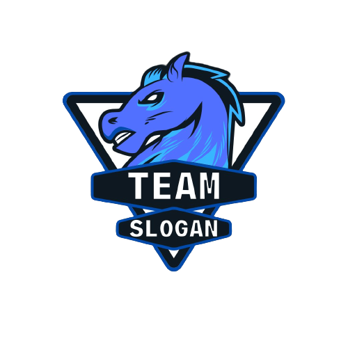 Team logo with a horse on it.