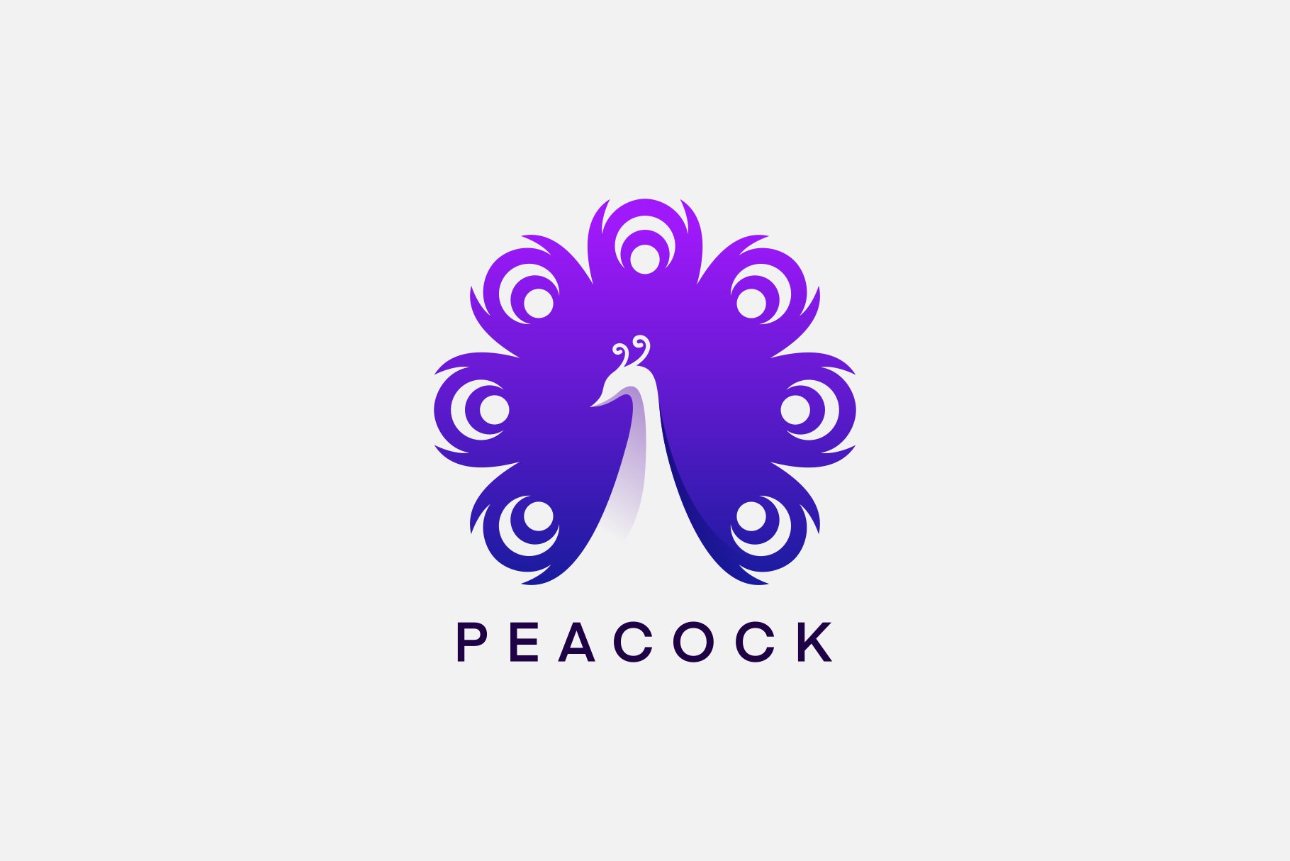 Peacock feather logo – MasterBundles