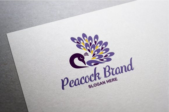 peacock brand logo preview 05 226