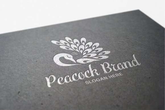 peacock brand logo preview 07 861