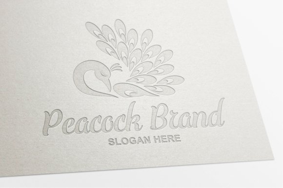 peacock brand logo preview 08 518