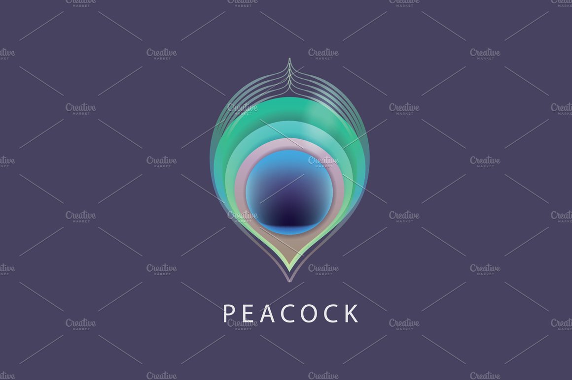 peacock feather logo dark 174