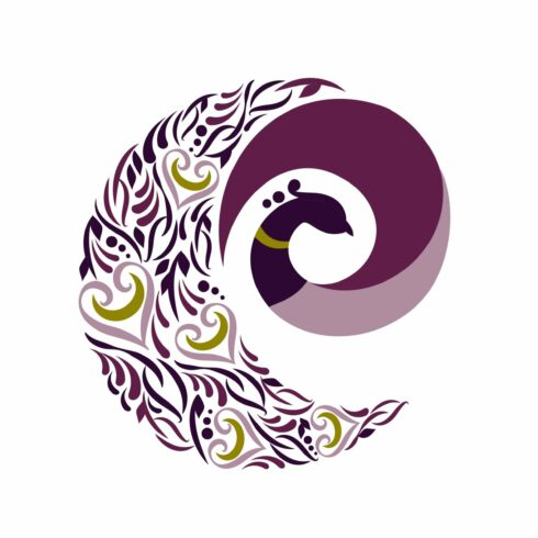 Peacock Spiral Logo cover image.