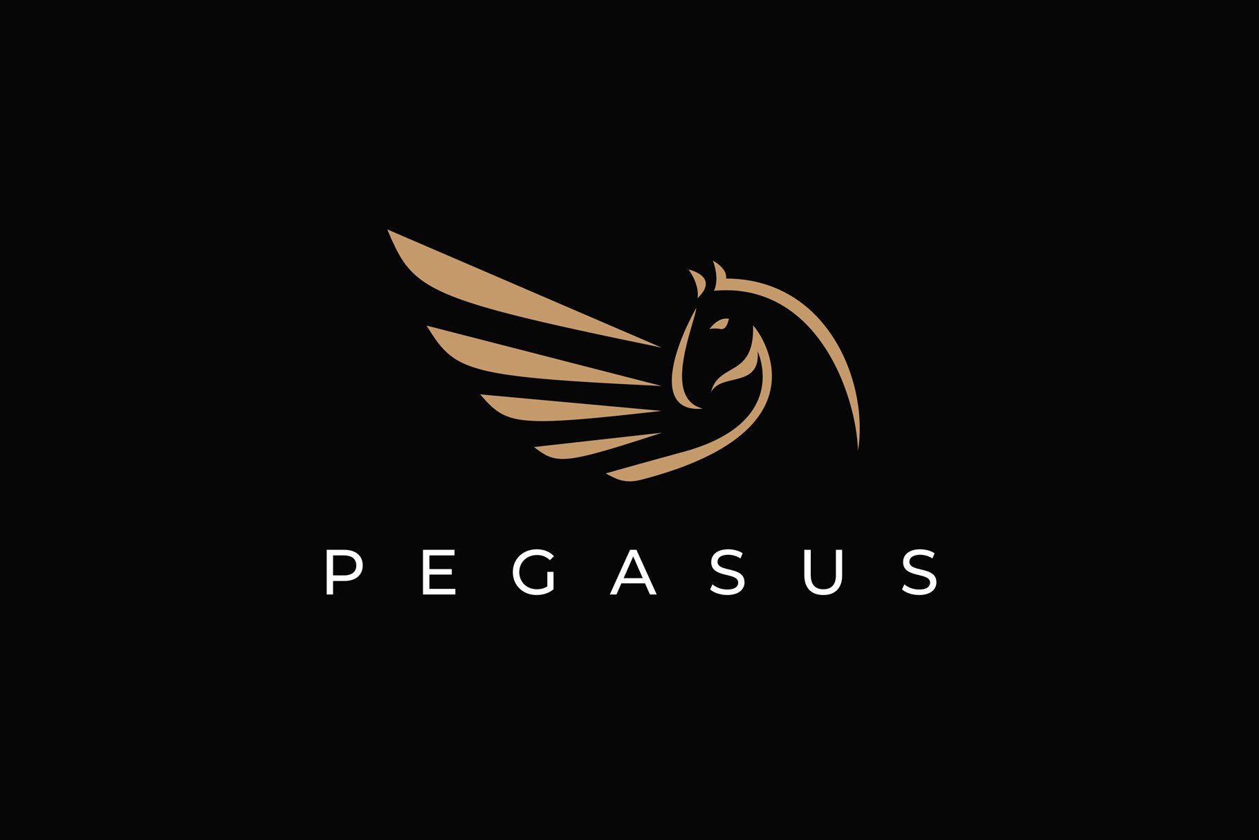 Unique Robotic Pegasus Mascot Logo Graphic by Rupture · Creative Fabrica