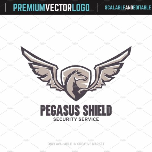 Pegasus Shield Logo cover image.