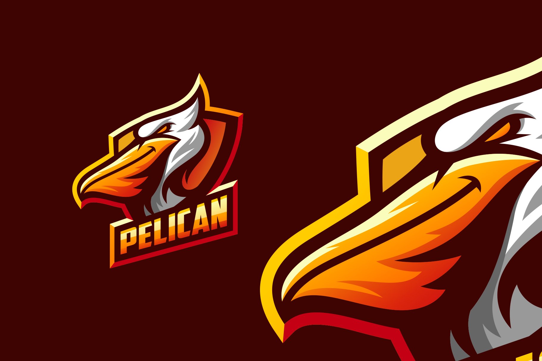 Pelican Logo Design cover image.