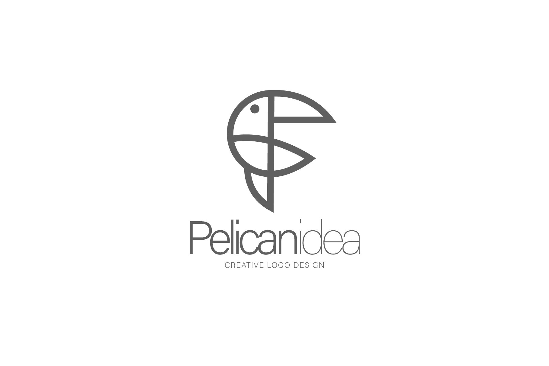 pelicano logo grey 297