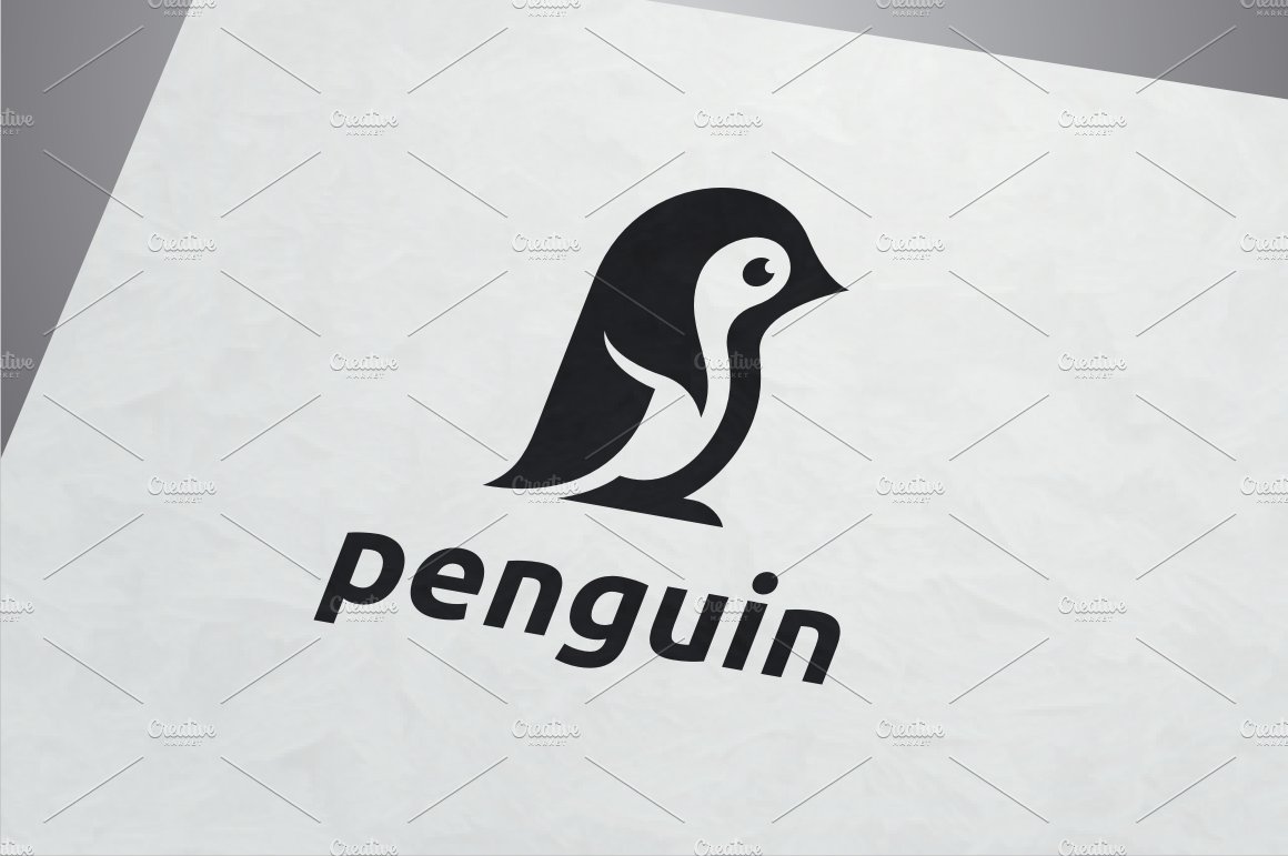 Little Penguin Logo preview image.