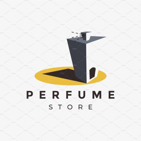 Perfume Store building logo icon cover image.