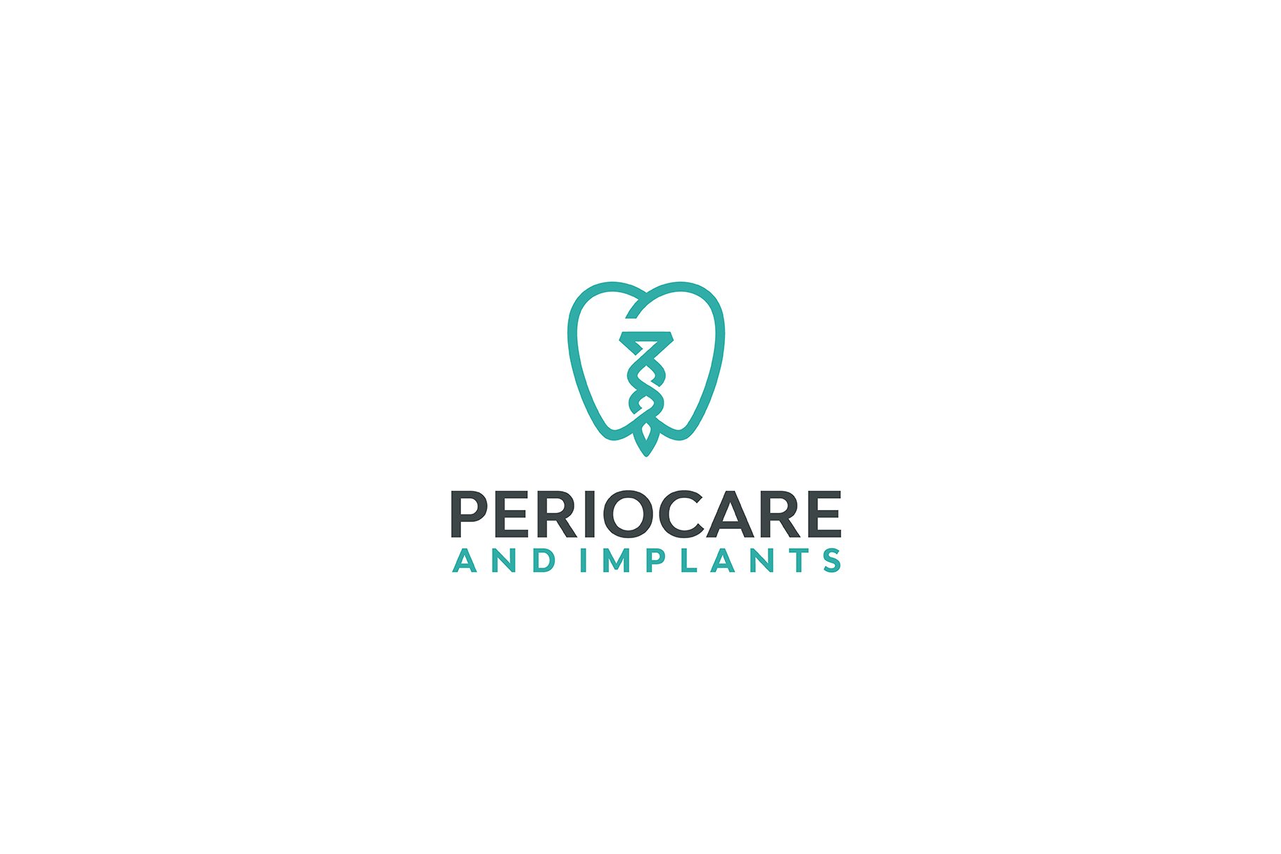 Periocare Dental Clinic Logo Design cover image.