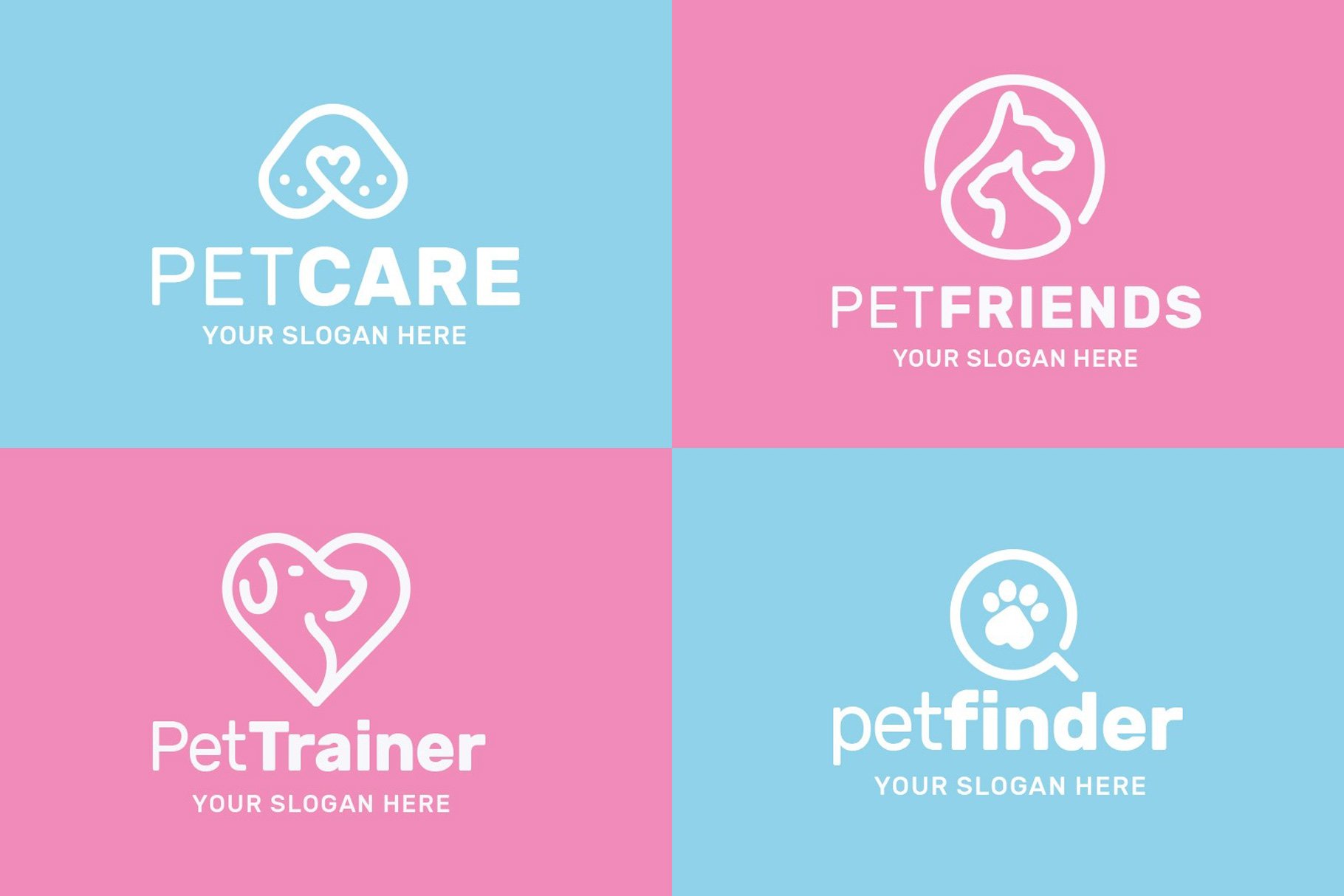 pet logo templates preview cm 4 418