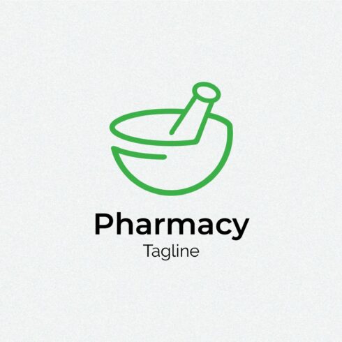 Pharmacy line Logo cover image.