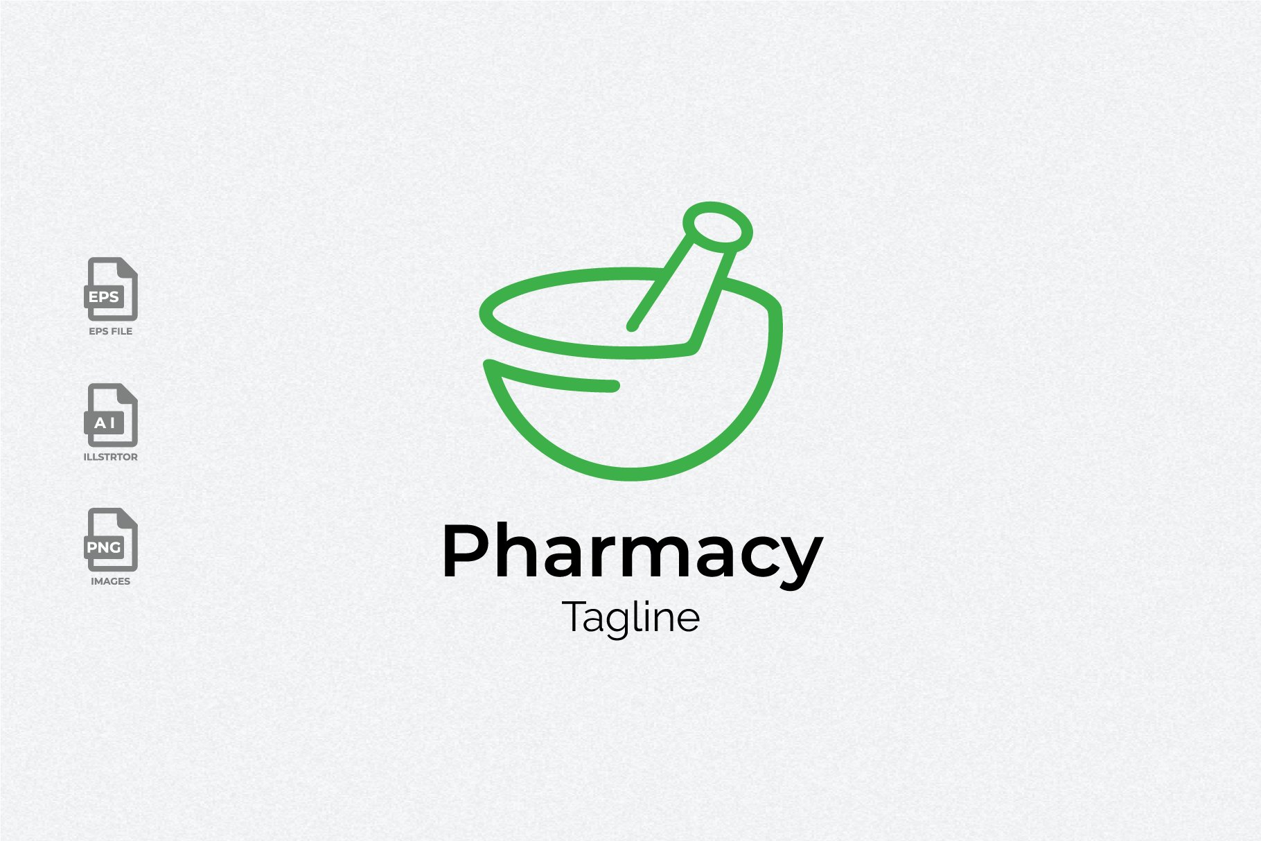 Pharmacy line Logo cover image.