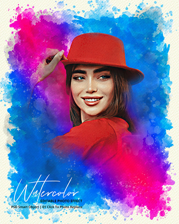 Painting of a woman wearing a red hat.