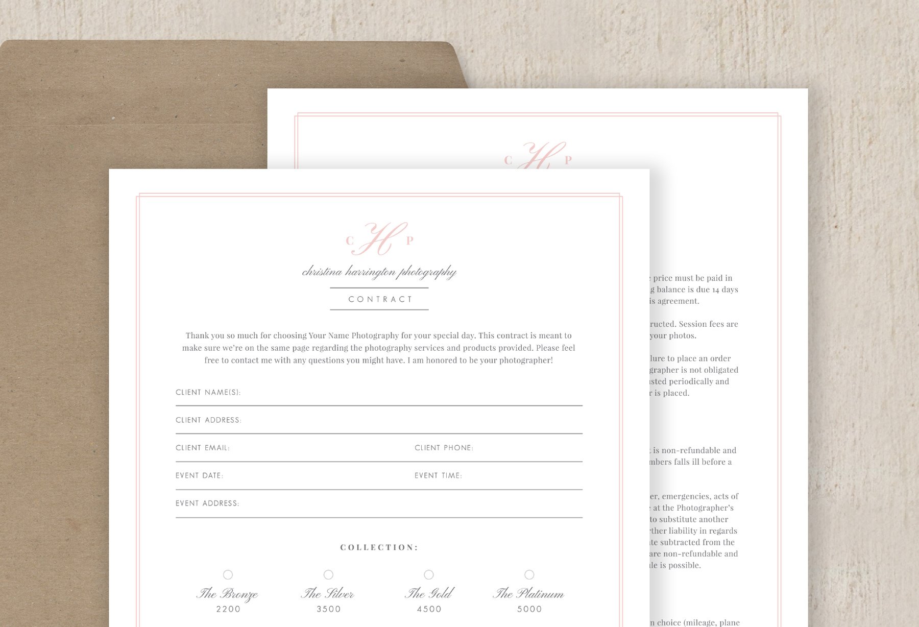 photography contract templates 254