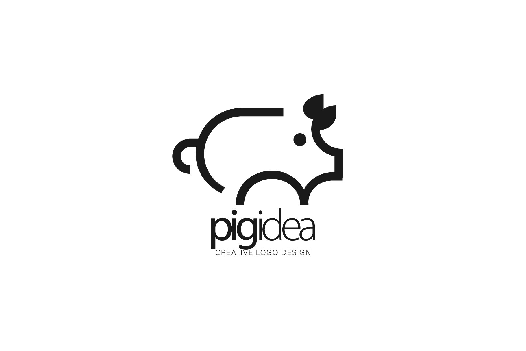 pig logo preview image.