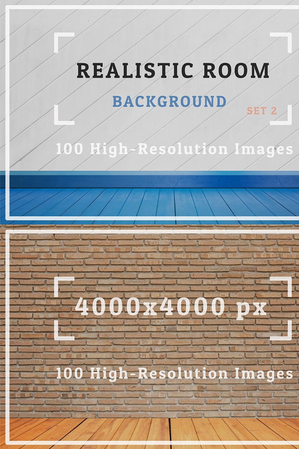 100 Realistic Room Background Set 2 pinterest preview image.