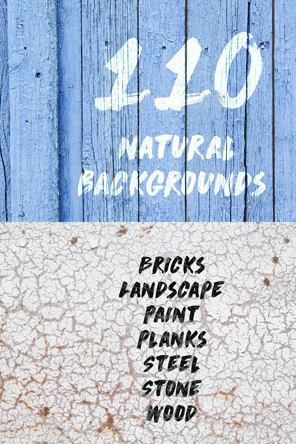110 Natural Backgrounds pinterest preview image.