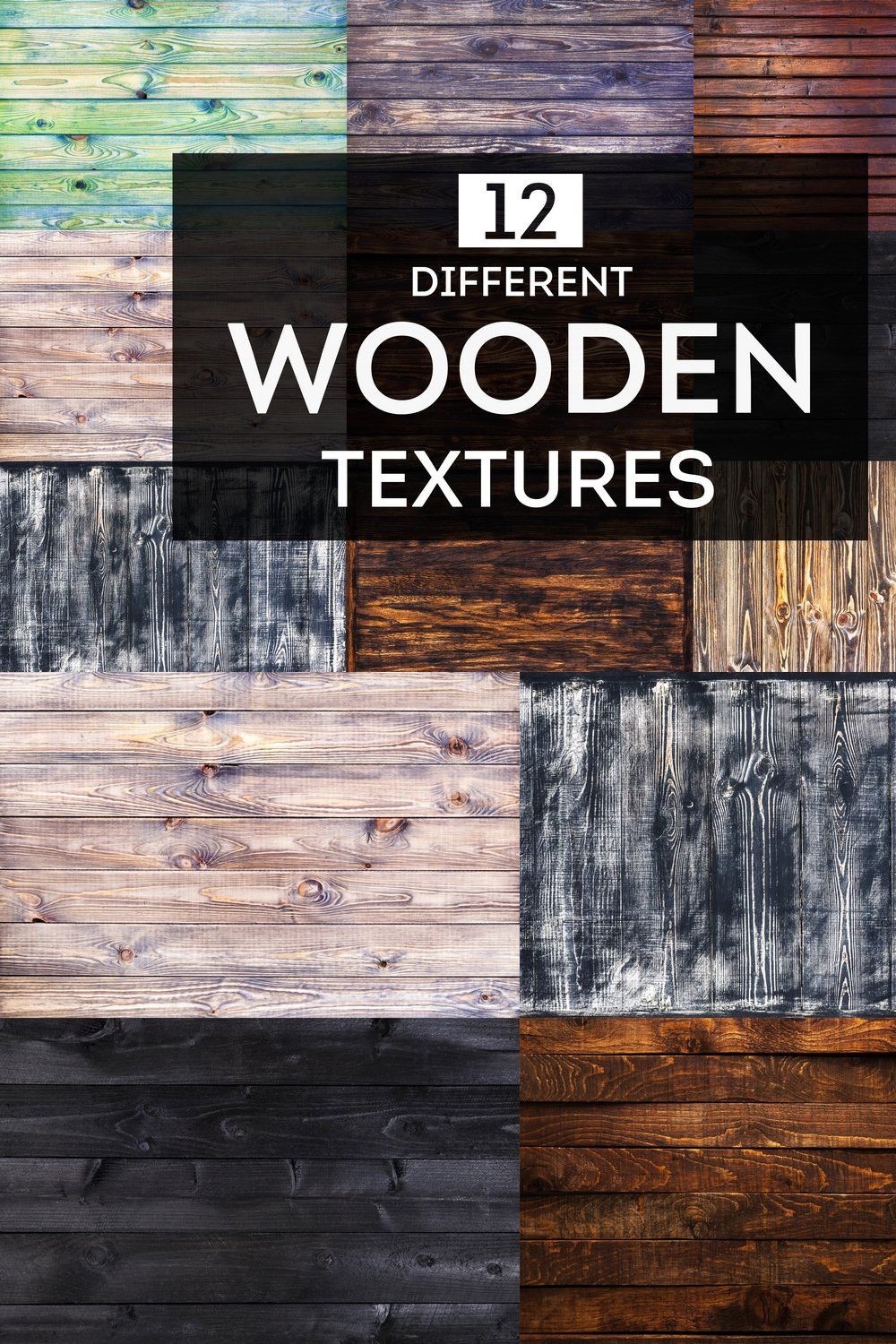 12 different wooden textures pinterest preview image.