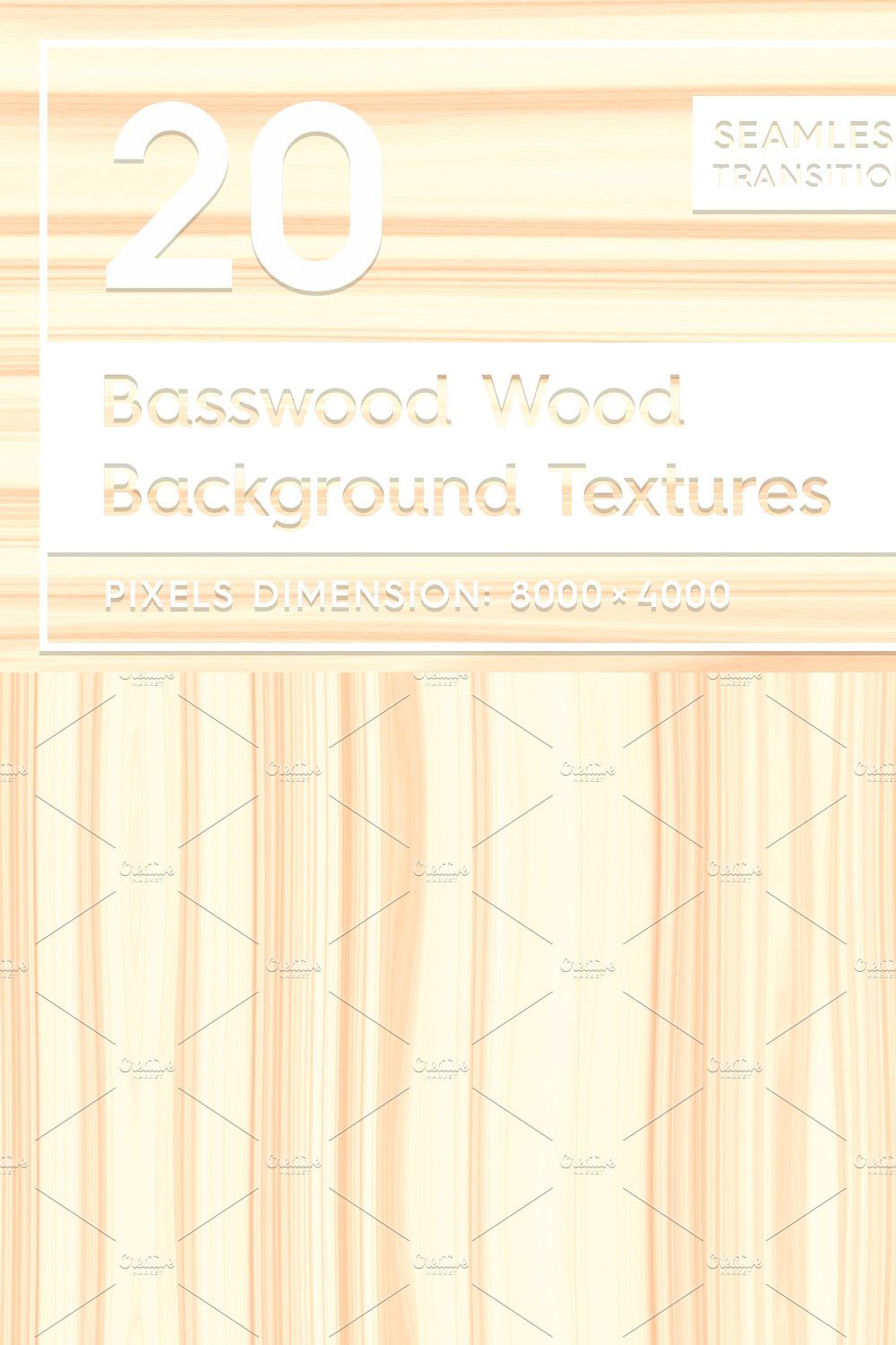 20 Basswood Wood Background Textures pinterest preview image.