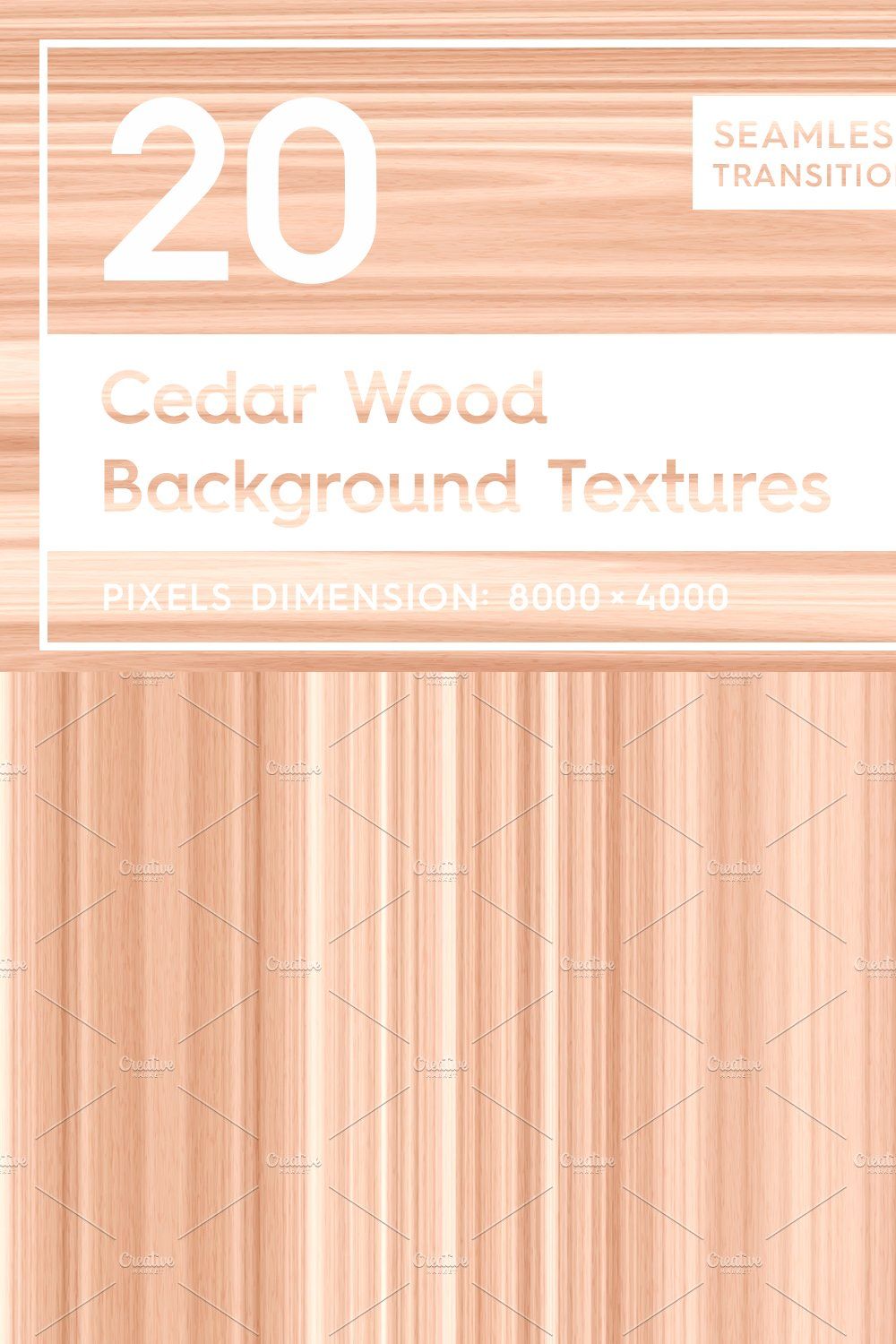 20 Cedar Wood Background Textures pinterest preview image.