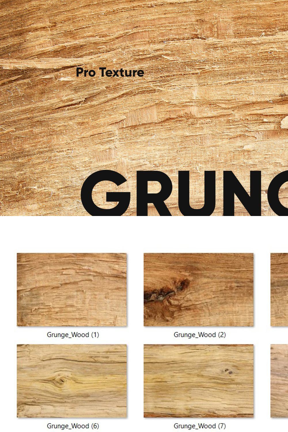 20 Grunge Wood Texture HQ pinterest preview image.