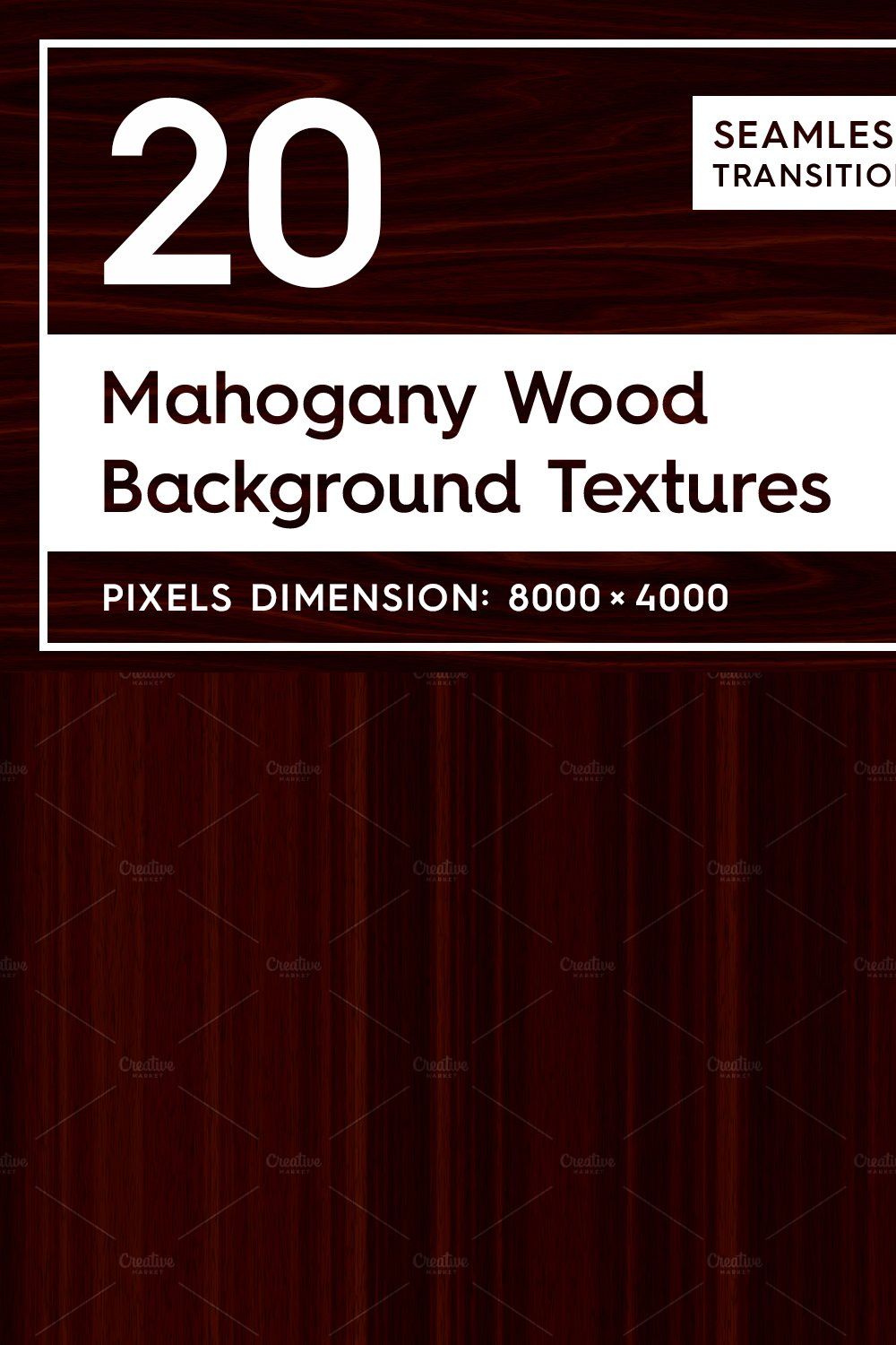 20 Mahogany Wood Background Textures pinterest preview image.