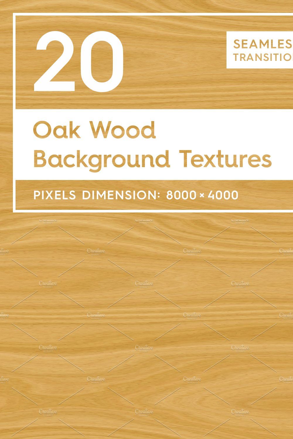 20 Oak Wood Background Textures pinterest preview image.