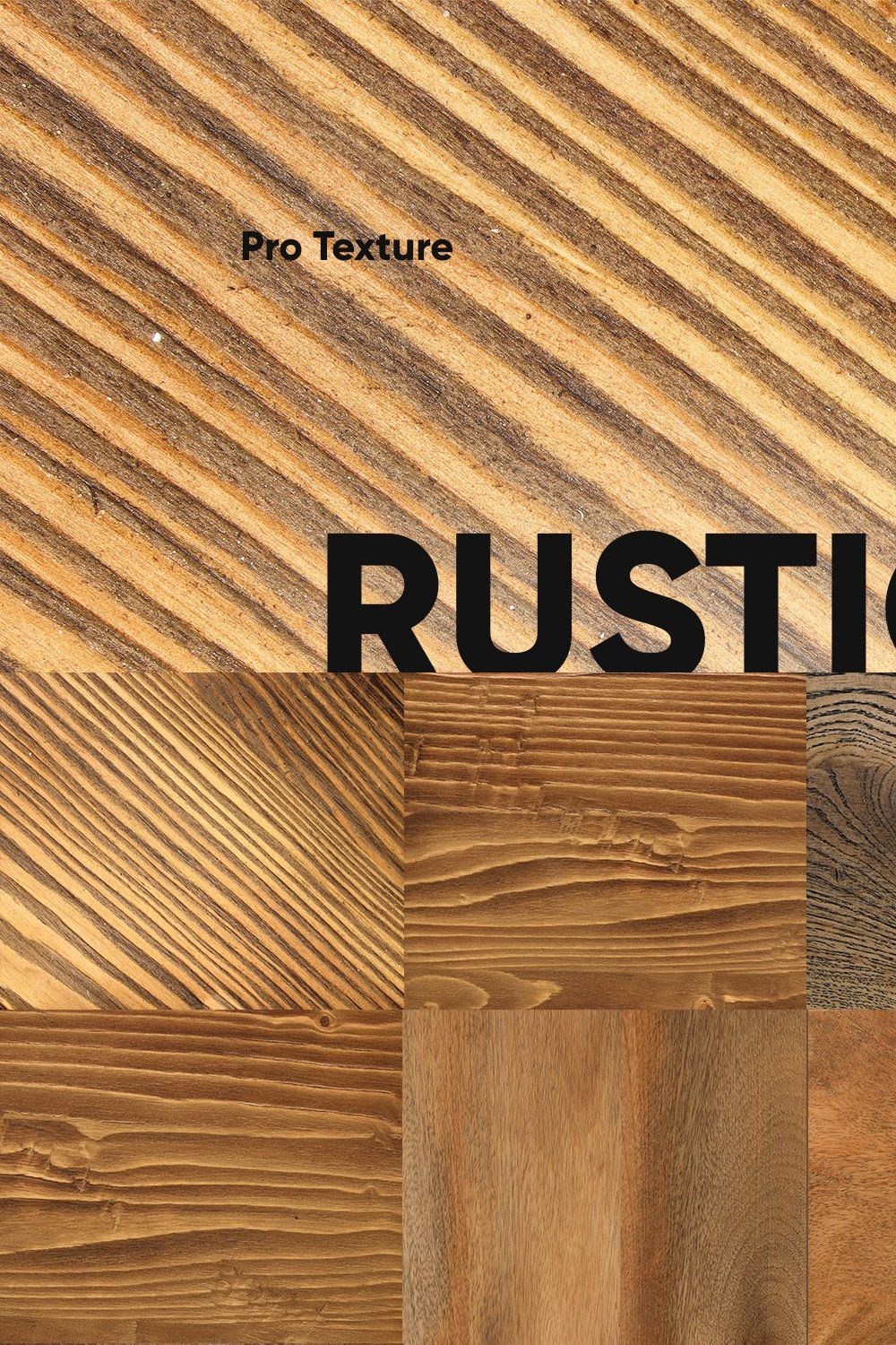 20 Rustic Wood Texture HQ pinterest preview image.