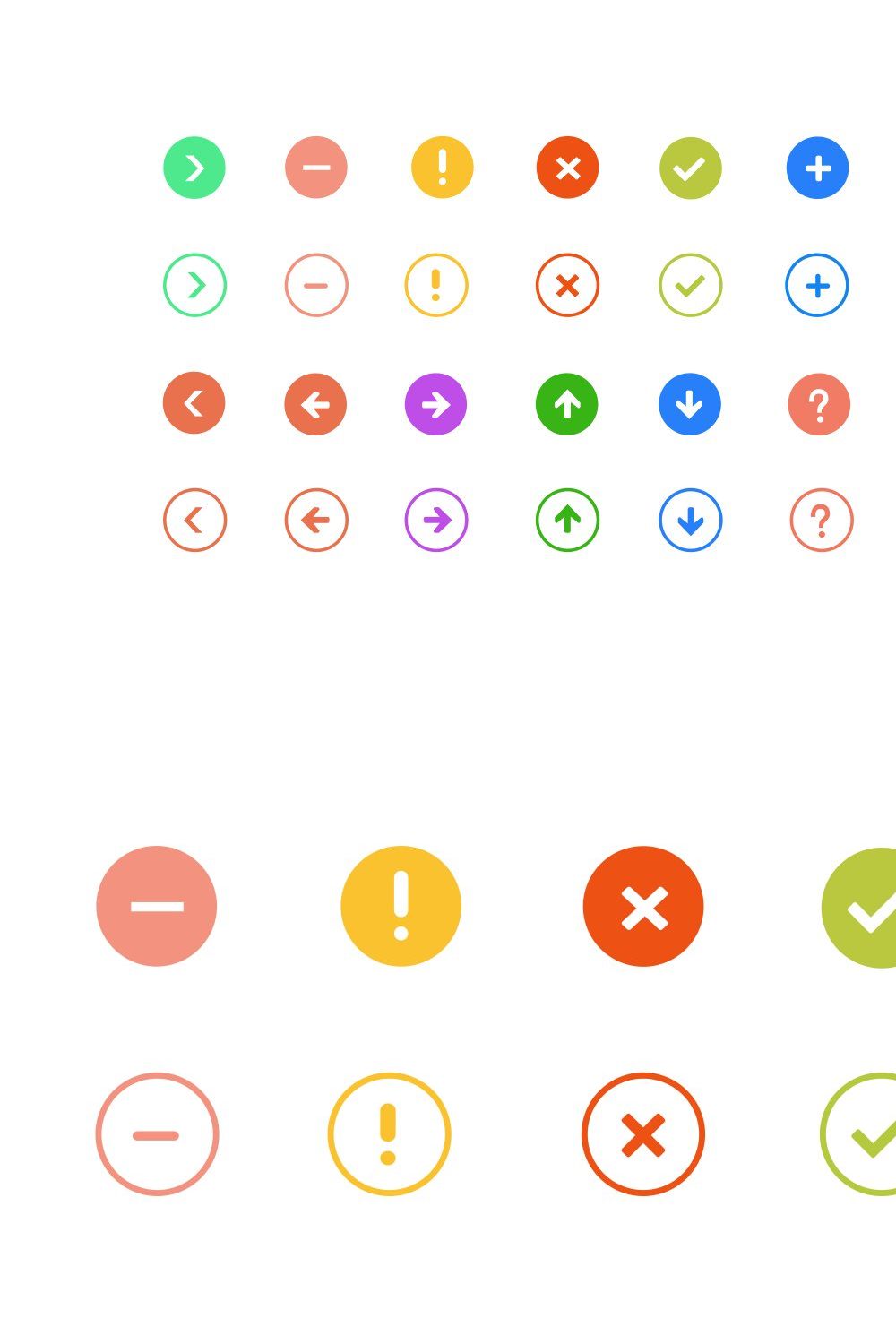 24 Interface Symbols and Icons pinterest preview image.