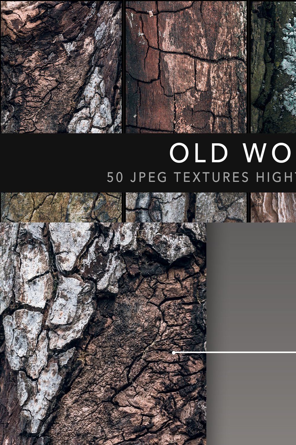 50 Old wood textures pinterest preview image.