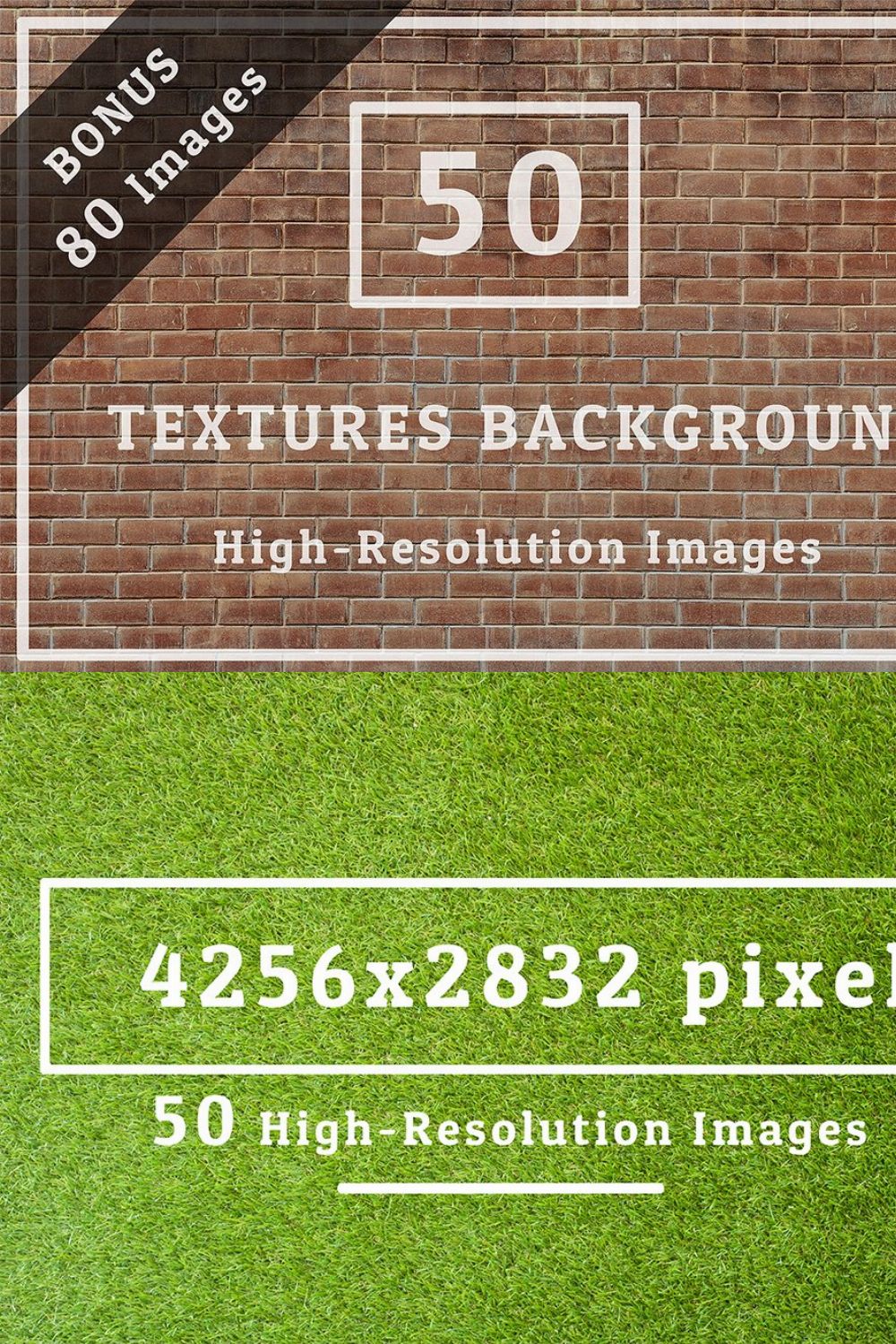 50 Texture Background Set 01 pinterest preview image.