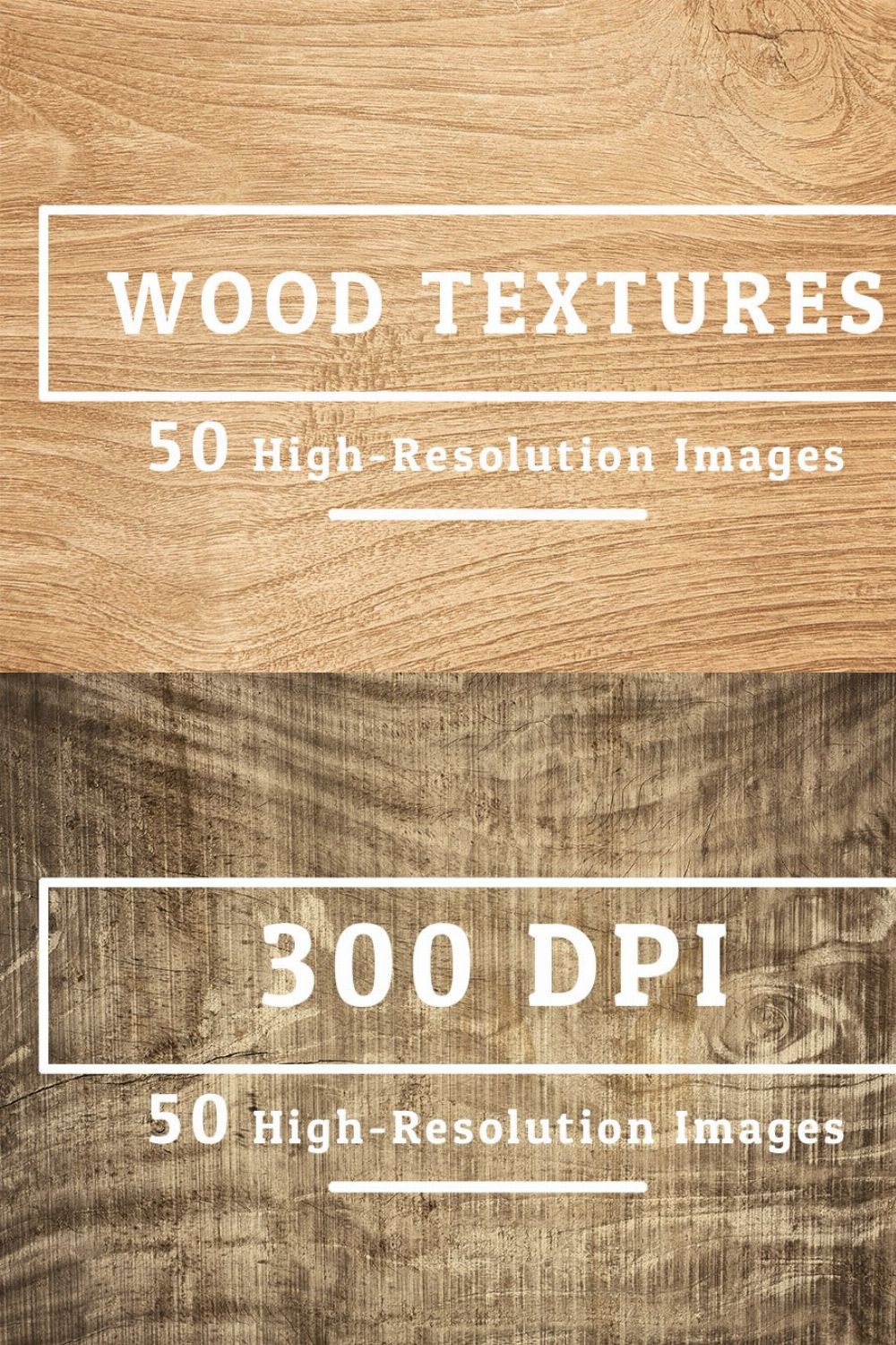 50 Wood Texture Background Set 03 pinterest preview image.